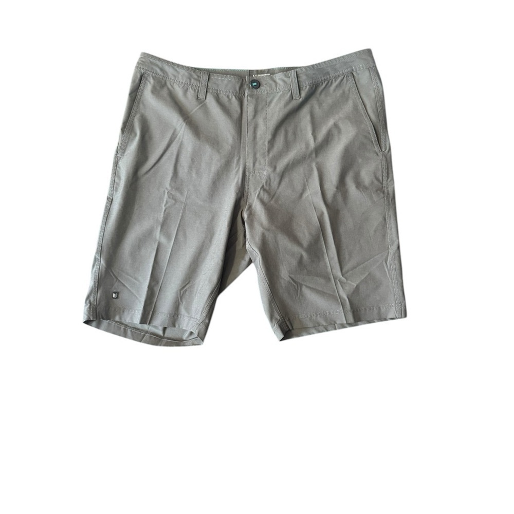 Linksoul Men's Boardwalker Performance Golf Shorts Stretch Size 36 Gray Sports